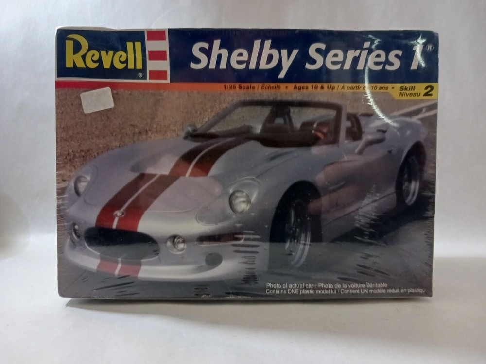 Revell Shelby Series 1 Model Car Kit 1:25 Skill Level 2 85-2534 New Sealed