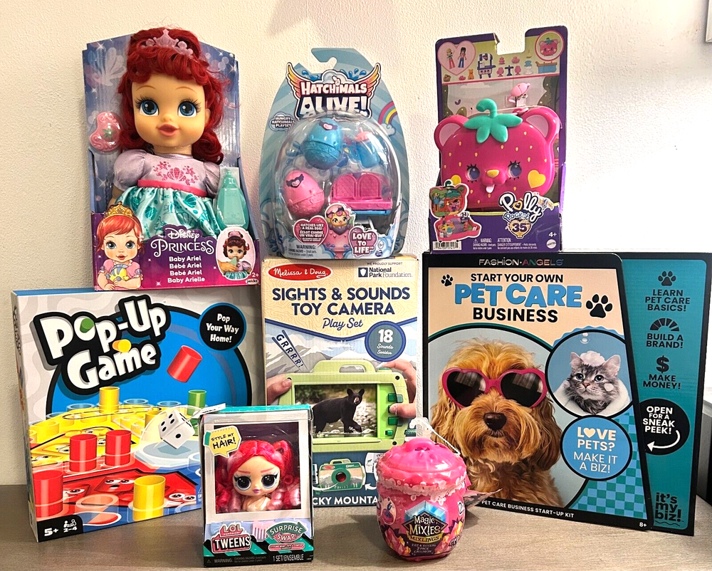 Toy Bundle Christmas Toys Kids Toy Lot 8 Toy Assortment