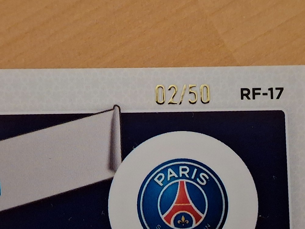 Neymar Jr 2023 Topps Road To Istanbul 23 Gold /50 #RF-17