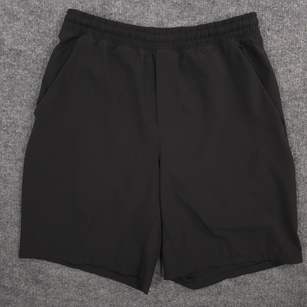 Lululemon Pace Breaker Shorts Mens M Black Solid 9