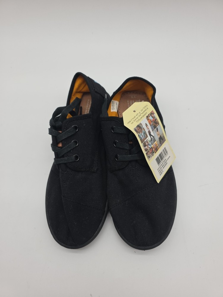 Toms Shoes Women Size 5 Black New..#4