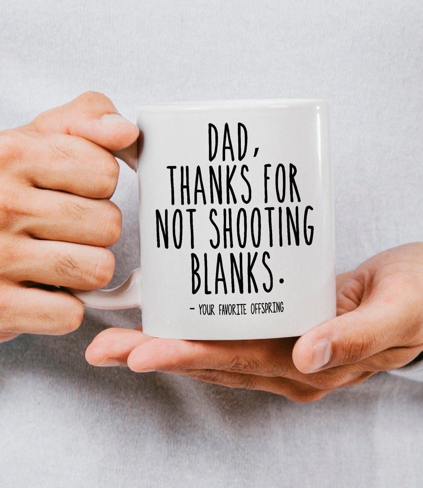 Funny Father's Day Dad Mug Gift for Son to Give Dad
