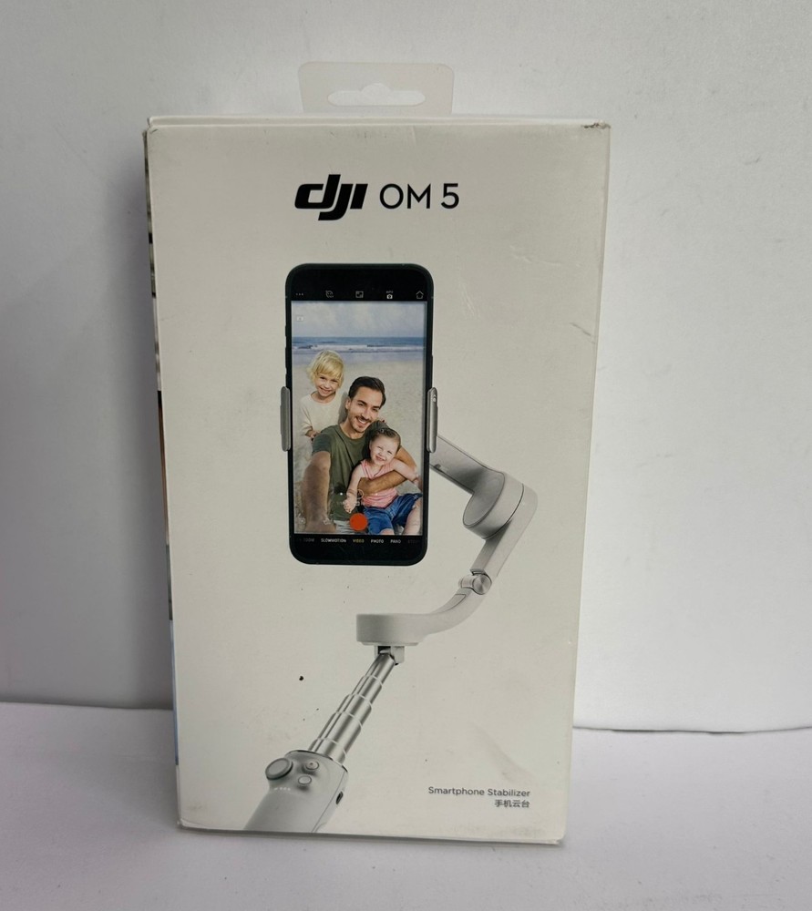 DJI OM 5 Smartphone Gimbal Stabilizer, 3-Axis Phone Gimbal, Built-In Extension R