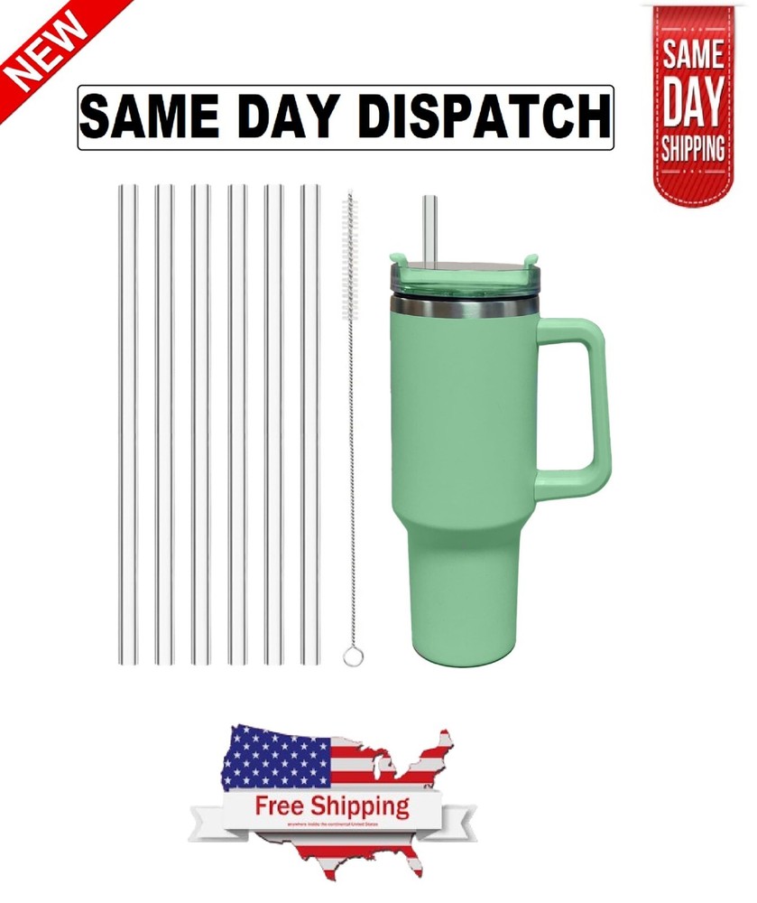 Stanley Quencher 40oz 30oz Tumbler Replacement Straws 6 Pack