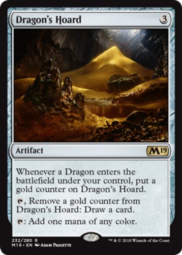 Dragon's Hoard Light Play MTG Kid Icarus Magic Card