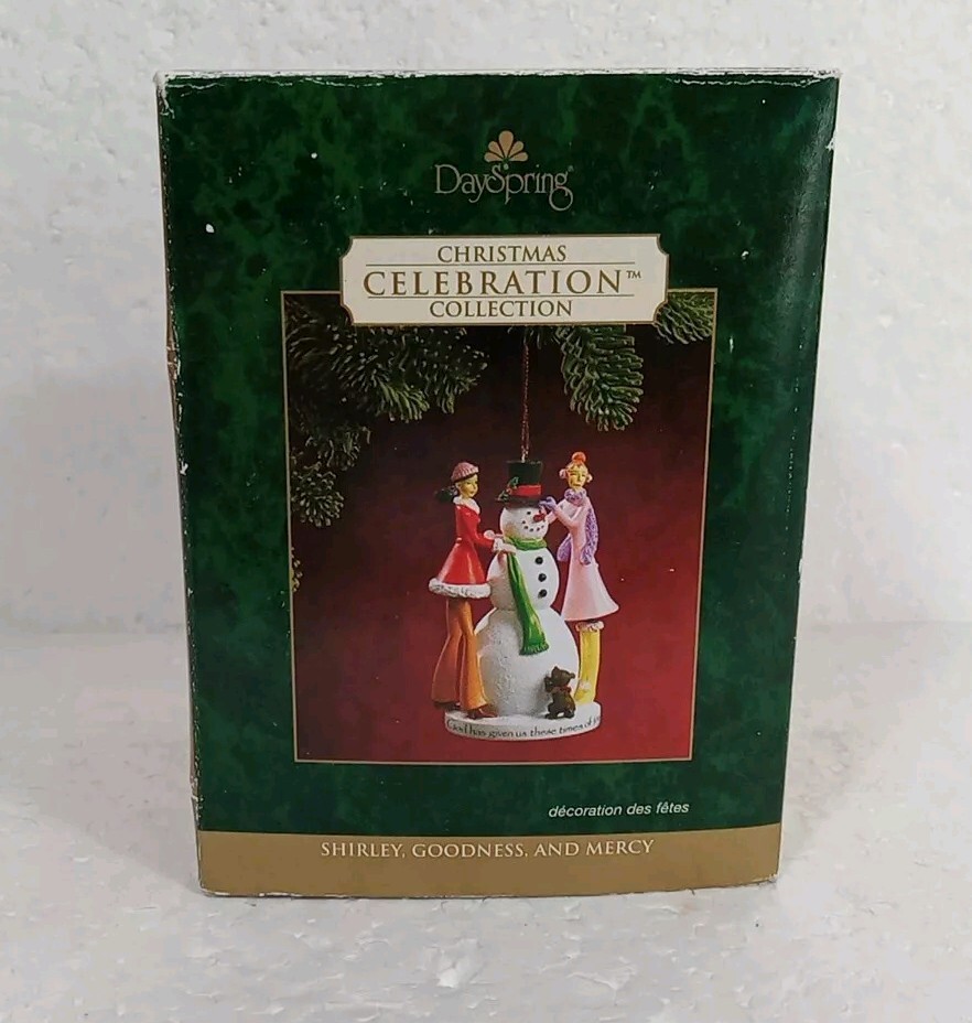 Dayspring Christmas Celebration Collection Ornament Shirley Goodness & Mercy