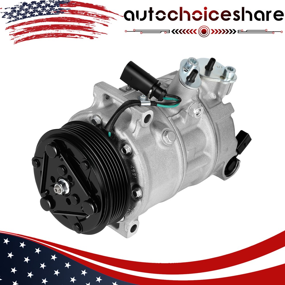 For VW Beetle 2015-2017 Jetta Passat 2016-2018 AC A/C Compressor with Clutch