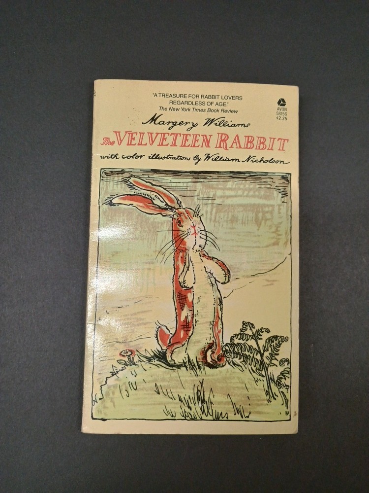 The Velveteen Rabbit by Margery Williams 1st avon Printing 1982 Paperback