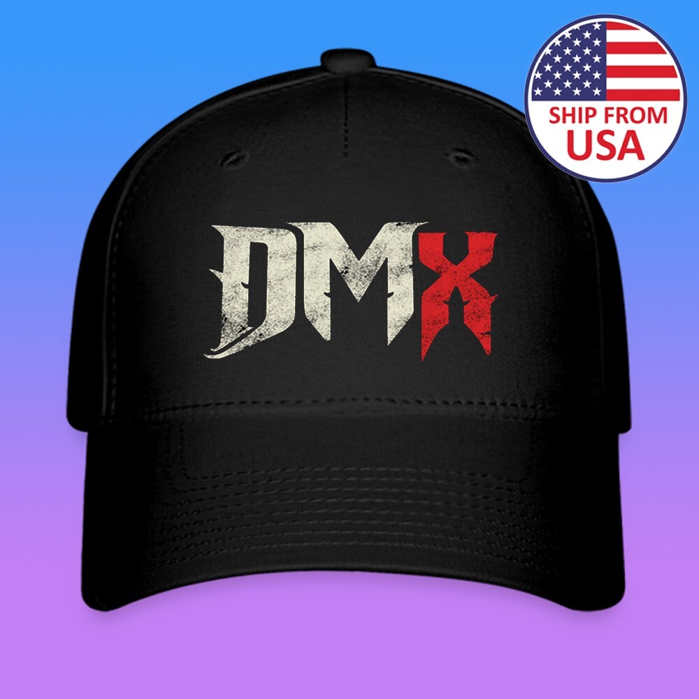 DMX Adjustable Baseball Cap for Men Sizes S/M L/XL