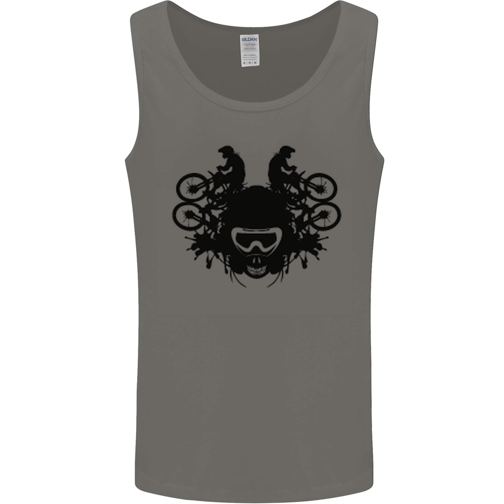 Motocross Face Mens Vest Tank Top