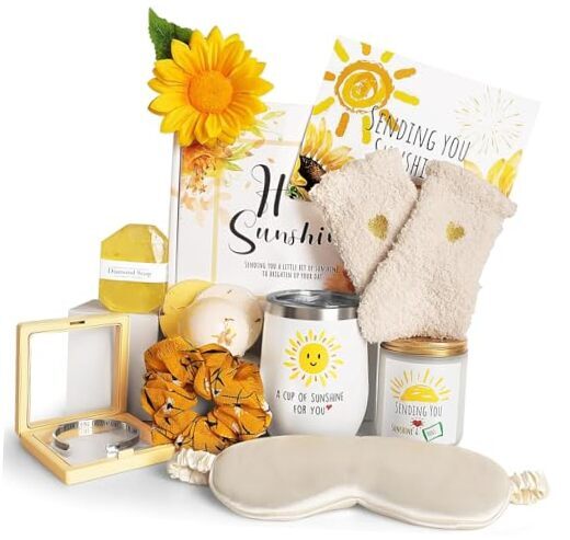 Birthday Gifts for Women, Sending Sunshine Christmas Gifts, Get Well Soon