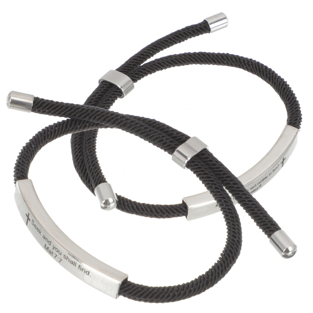 2 Pcs Yellow Baseball Keychain Woven Bracelet Engraved Gift for Friend Miss