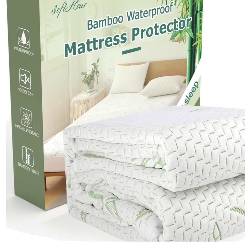 Breathable Waterproof King Mattress Protector for Hot Sleepers – Cooling Comfort