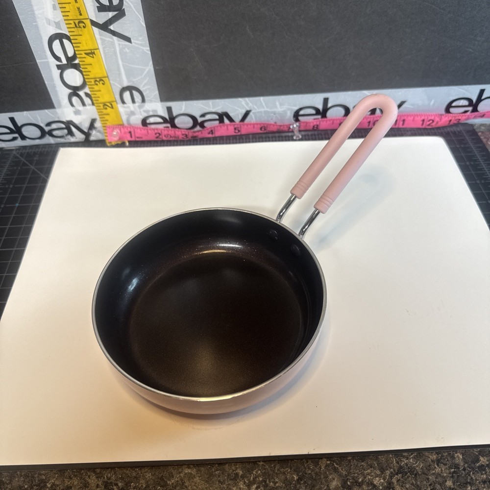 5.5 Inch Pink Diamond Ceramic Nonstick Mini Fry Pan