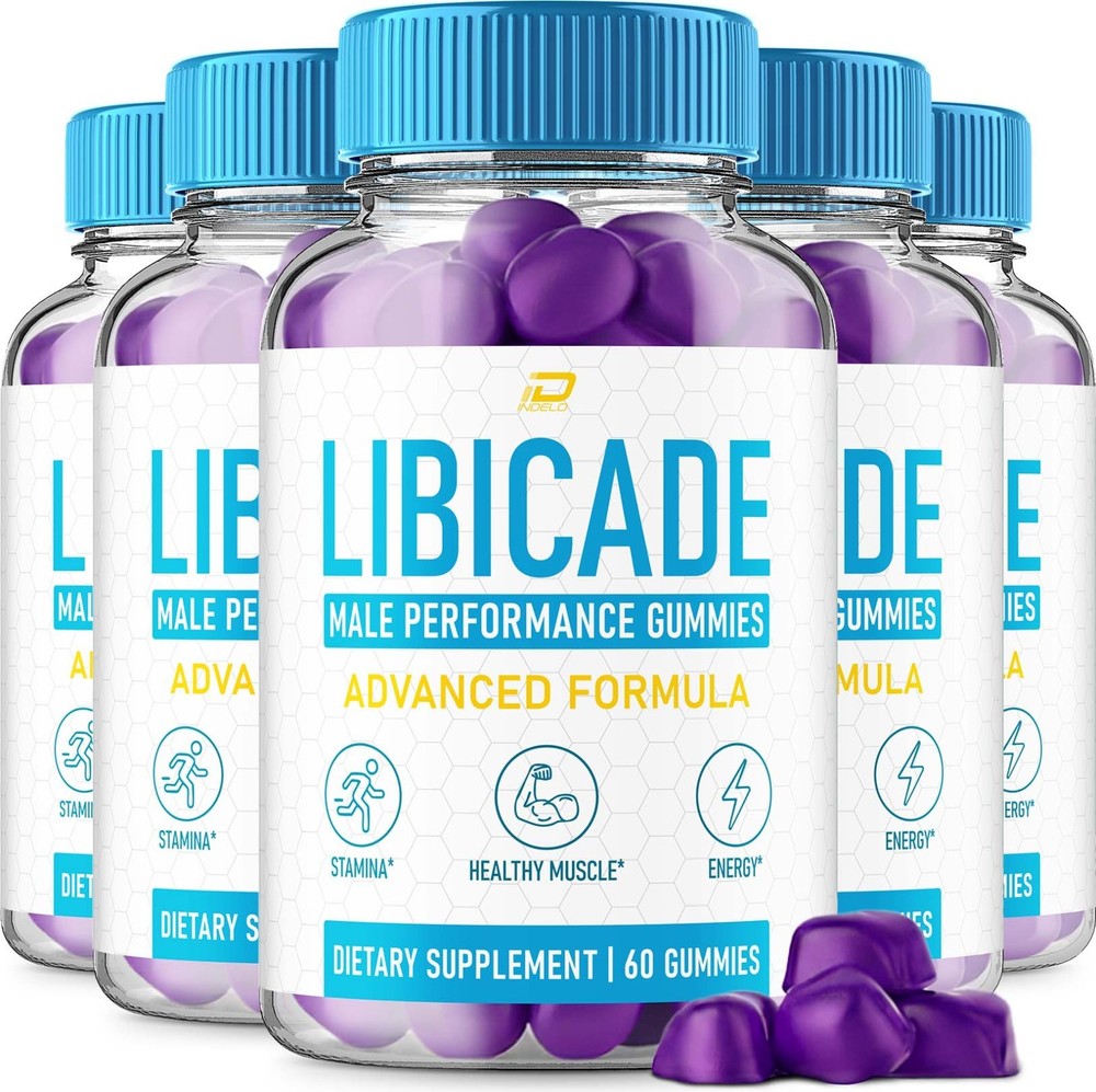 (5 Pack) Libicade Gummies for Men – Libicade Male Gummy Natural Blend Reviews