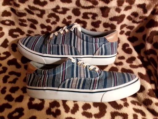 Tommy Hilfiger Mens Awmaritza Low Boat Canvas Lace-Up Casual Shoes Size 9.5