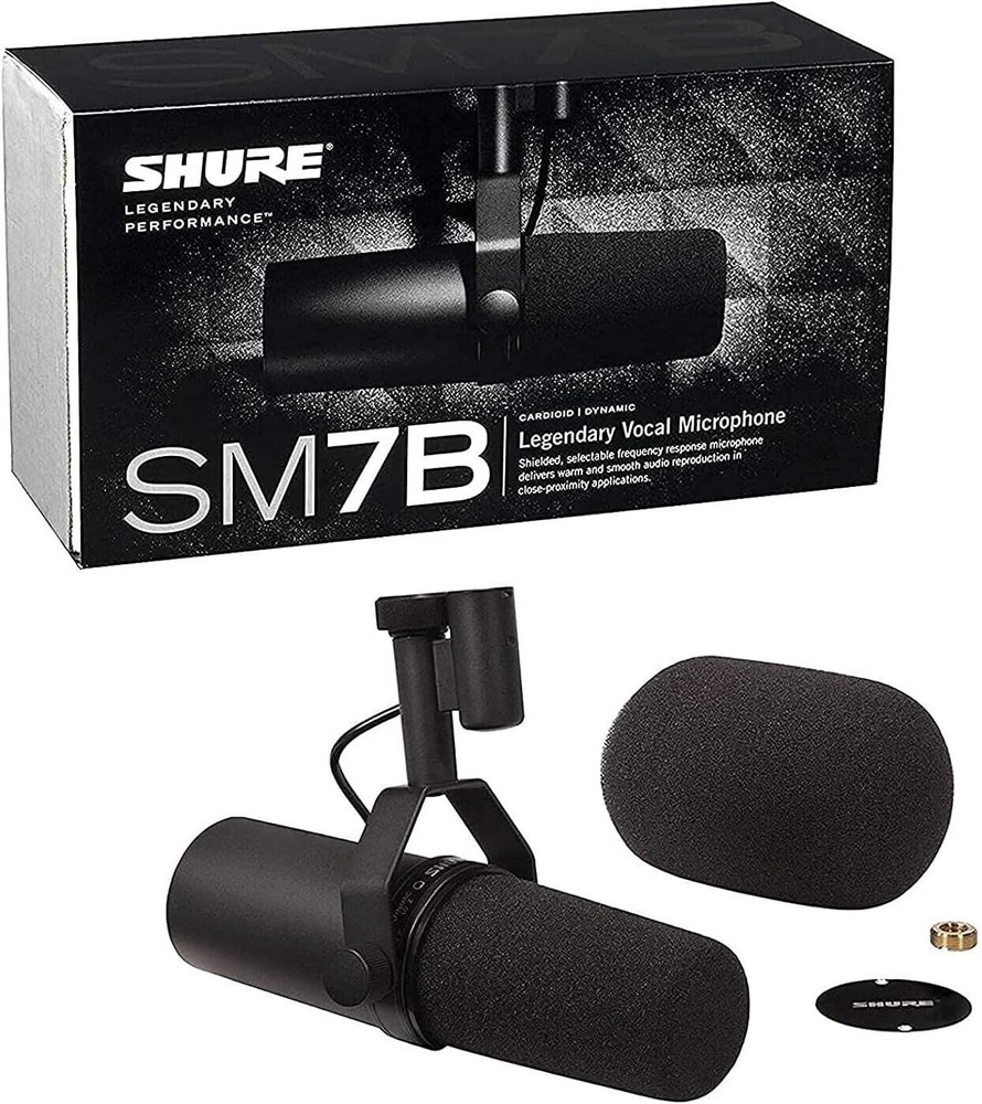 New Shure SM7B Dynamic Vocal / Broadcast Microphone Cardioid Free Shipping