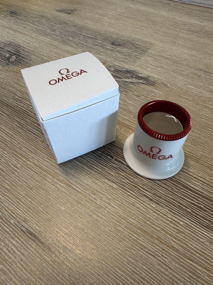 Vintage Omega Loupe Magnifying Glass for Jewelry Repair with Case