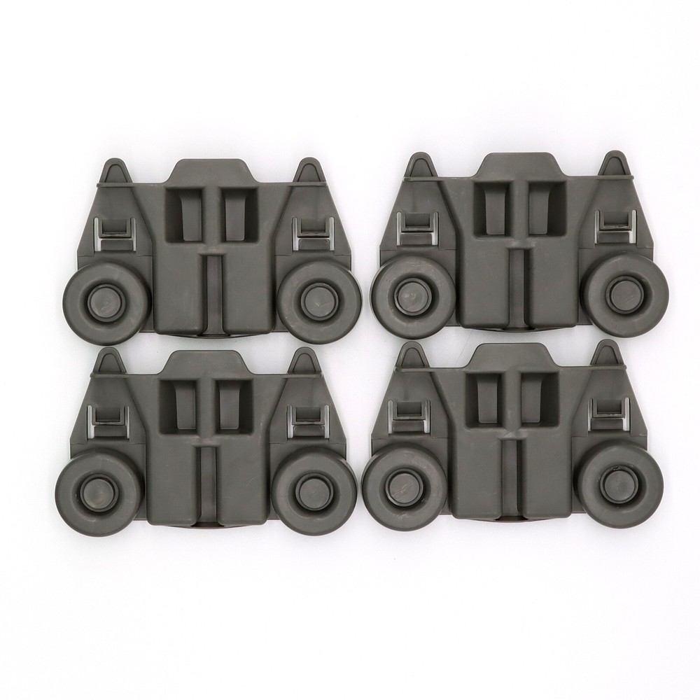 4 Pack Whirlpool Dishwasher Rack Rollers W10195417 AP4538395 PS2579553 Replacement Parts
