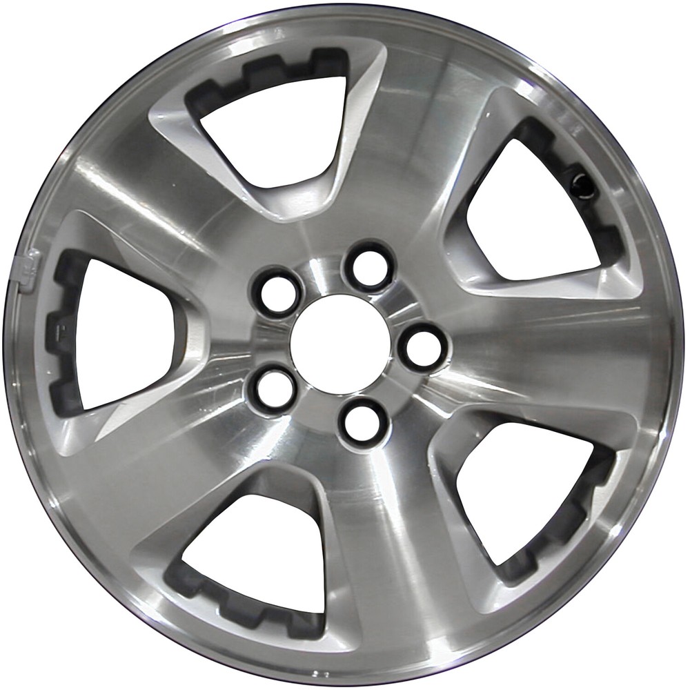 Used 17x6.5 Machined and Painted Silver Wheel fits 2003-2006 Acura MDX 560-71732