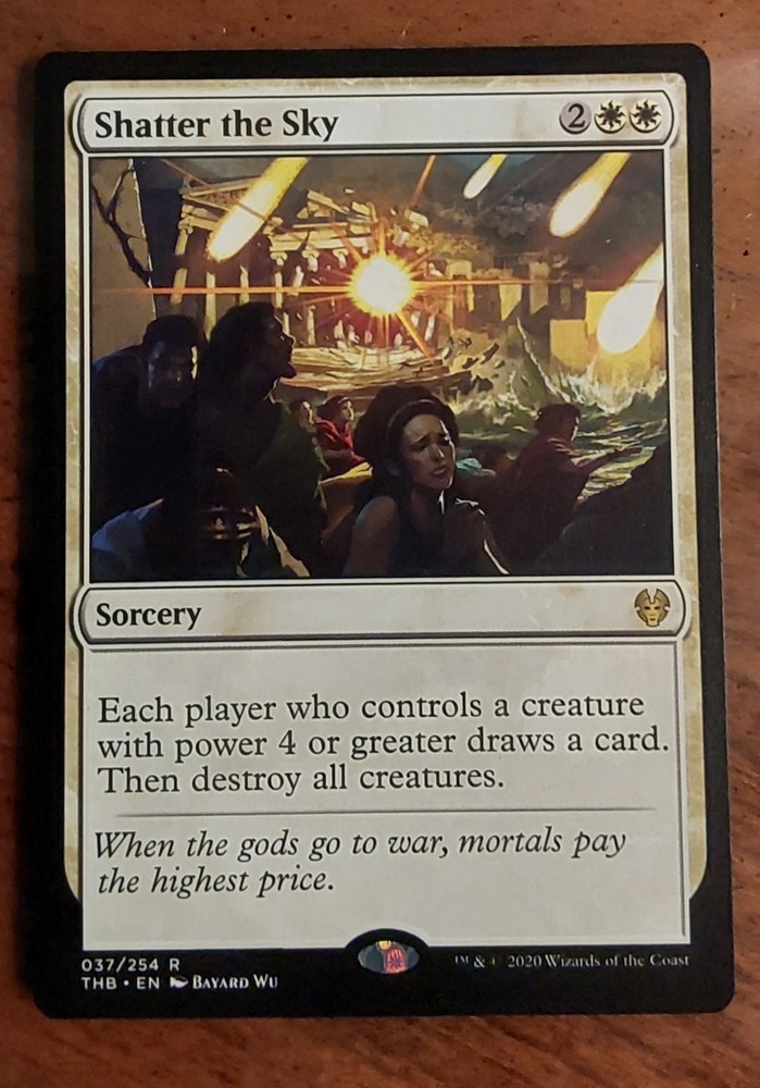 Shatter the Sky Theros Beyond Death Standard Edition MTG Card
