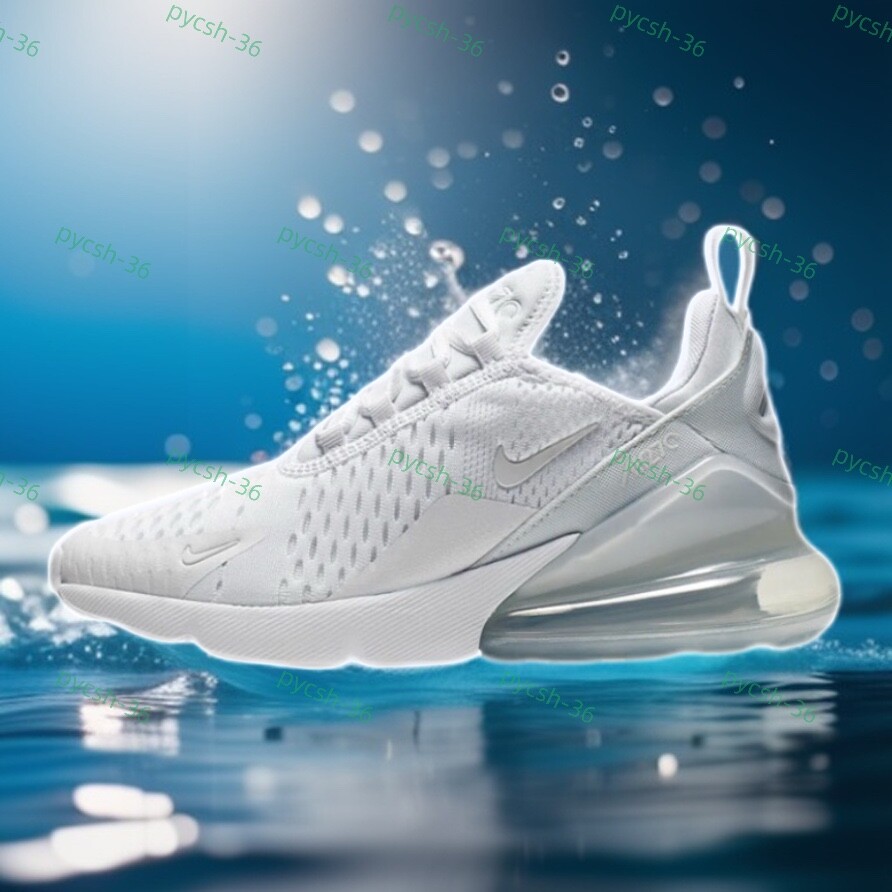 Nike Air Max 270 AH8050-101 White Men's Running Shoes Size [Specify Size]