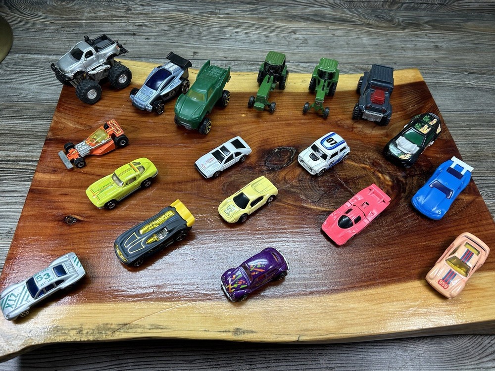 Vintage Lot of Matchbox & Miscellaneous Cars Trucks And John Deere Tractors