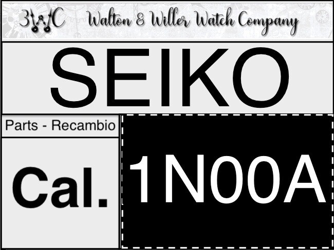 NOS [ 1X ] Seiko Cal. 1N00A Spare Parts Watch Vintage 1N00.A Quartz