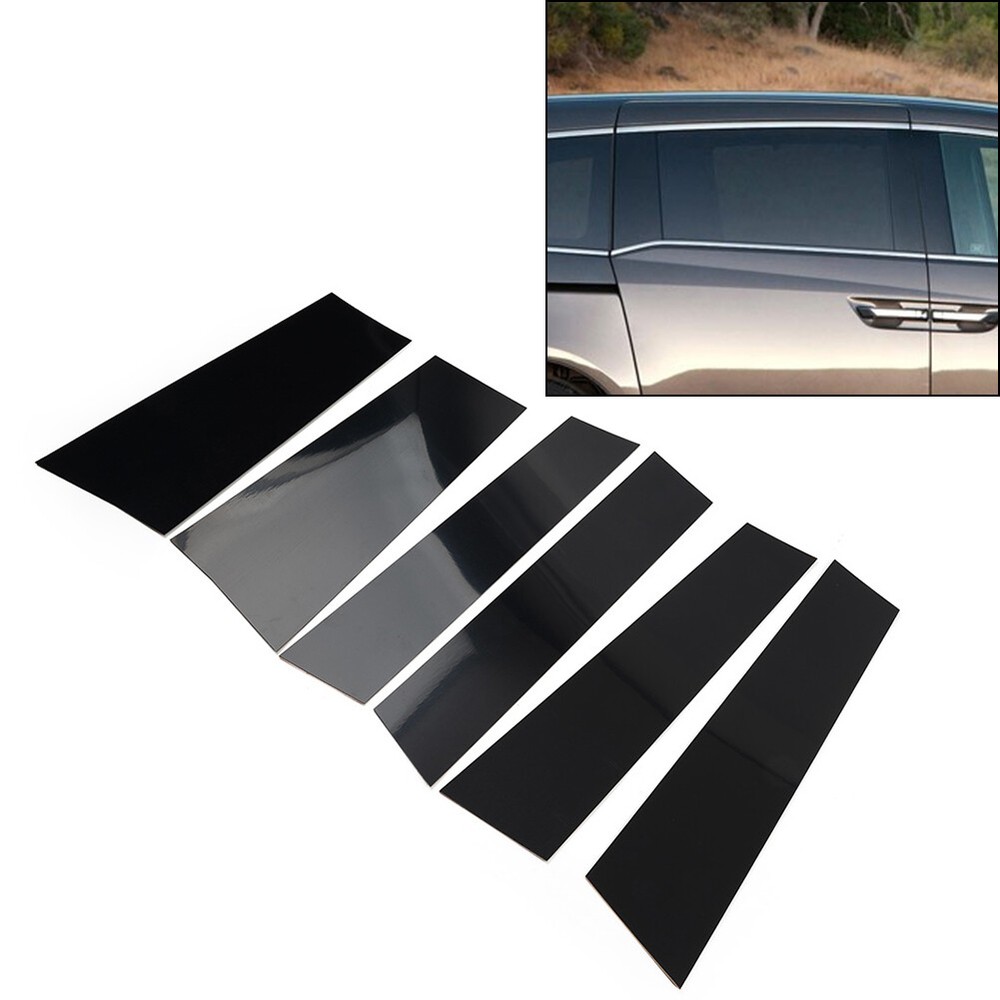 Pillar Post Set Door Window Cover Trim Kit Fit Honda Odyssey 2011-2017