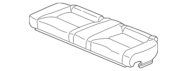 Genuine Honda Cushion Cover 82131-TS8-A01ZA