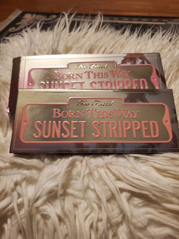 TooFaced Born This Way Sunset Stripped Eyeshadow Palette 16Shades Matte/Metallic