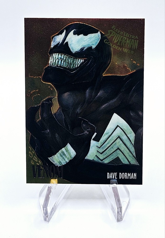 1995 Fleer Ultra Spider-Man Golden Web Venom #8