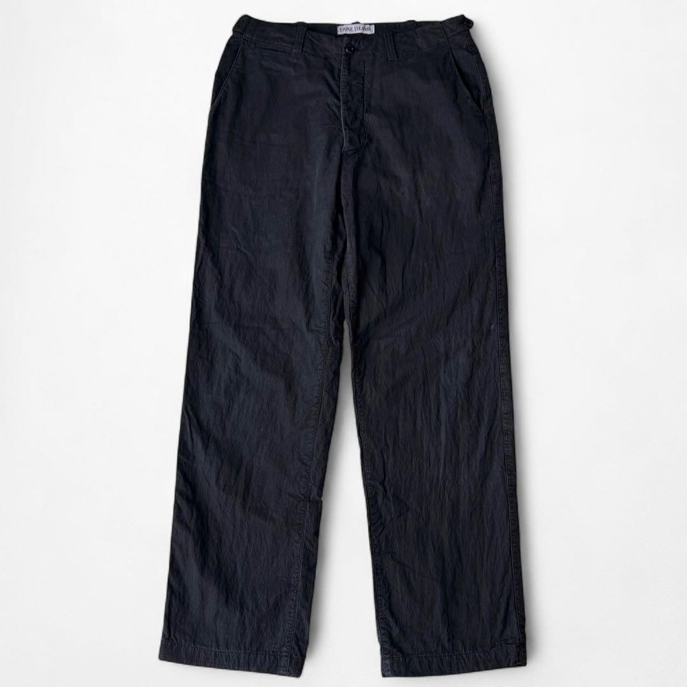 90s Stone Island Dyed Button-Fly Cargo Pants 99Aw