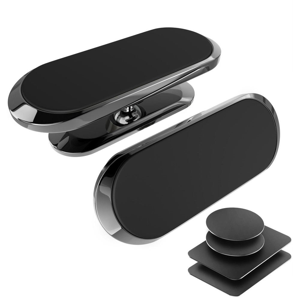 2-Pack Super Strong N52 Magnetic Car Phone Mount with 8 Magnets