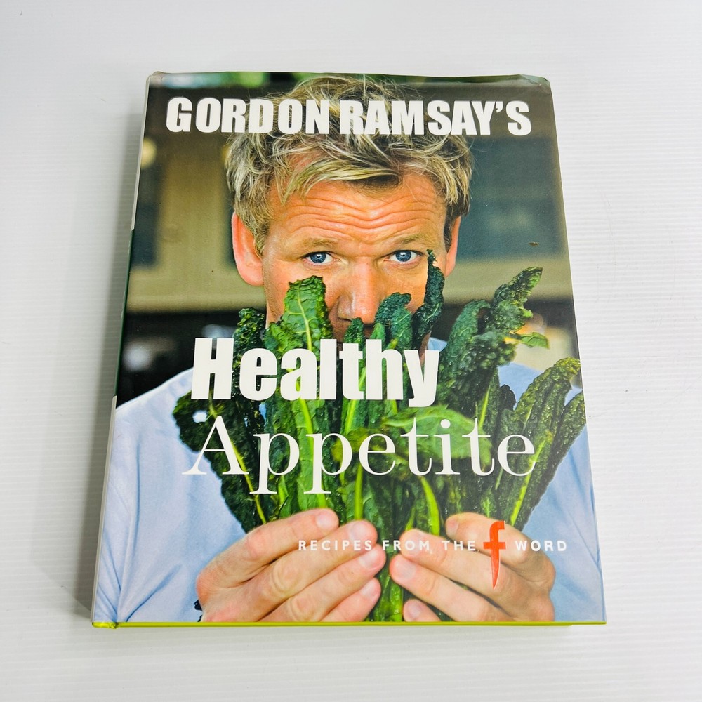 Gordon Ramsay Healthy Appetite Cookbook Hardcover Food Recipes  