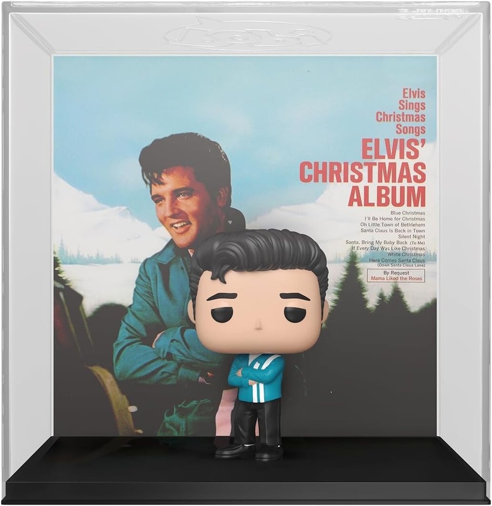 Elvis Presley Christmas Album Funko Pop with Protective Case #57