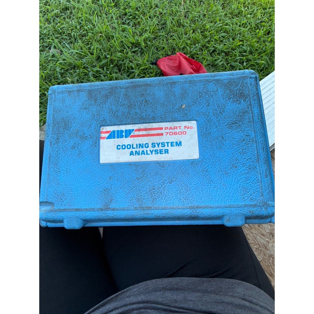 ABV Cooling System Analyzer Part No. 70600 Automotive Tool Tester Kit-Untested