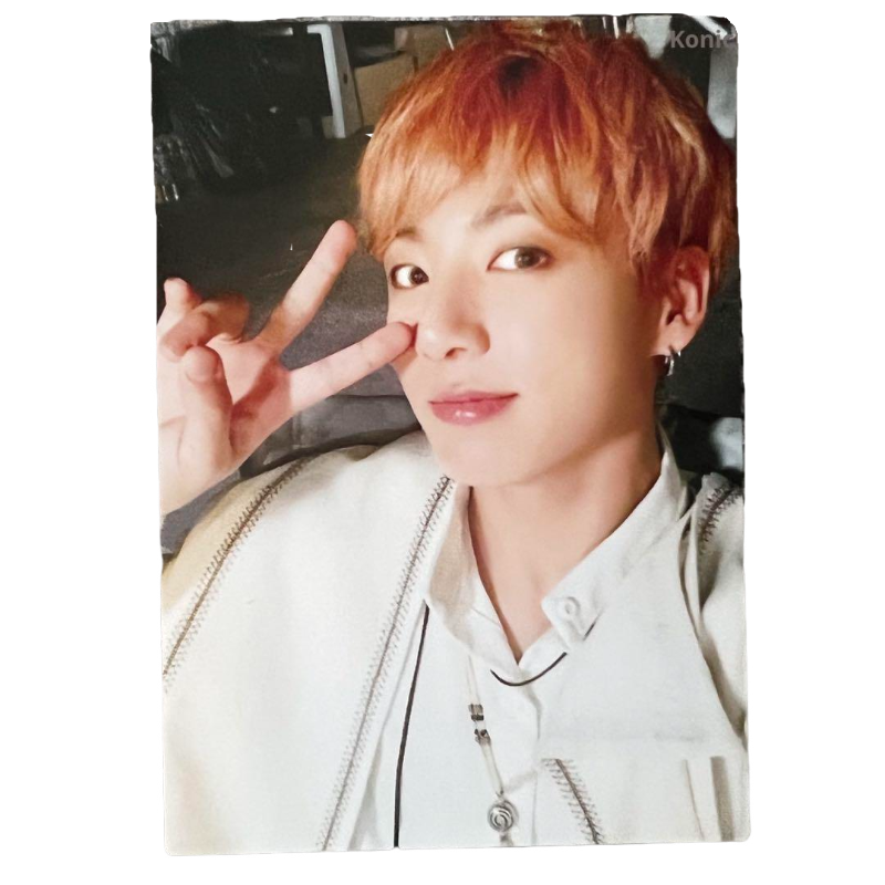 BTS Jungkook Love Yourself Official Limited Edition Photocard Japan FC Exclusive