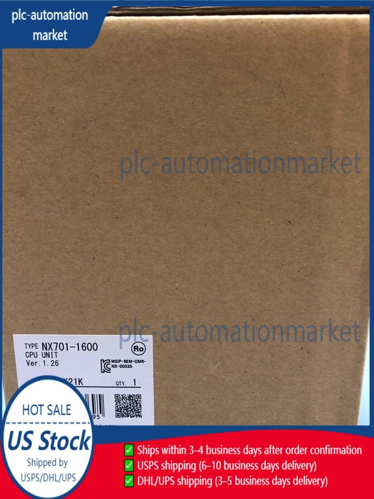 NX701-1600 Omron CPU Unit Brand New FedEx or DHL
