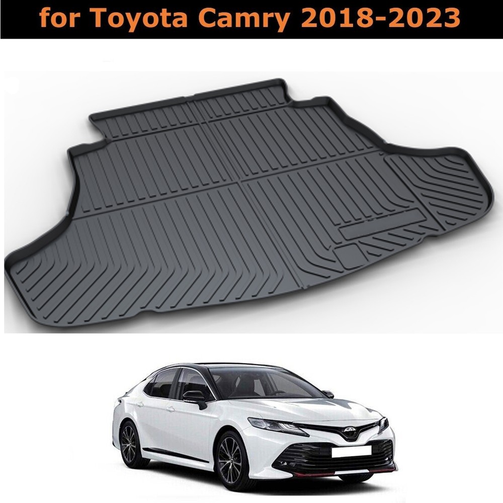 TPO Black All-Weather Trunk Liner for 2018-2023 Toyota Camry