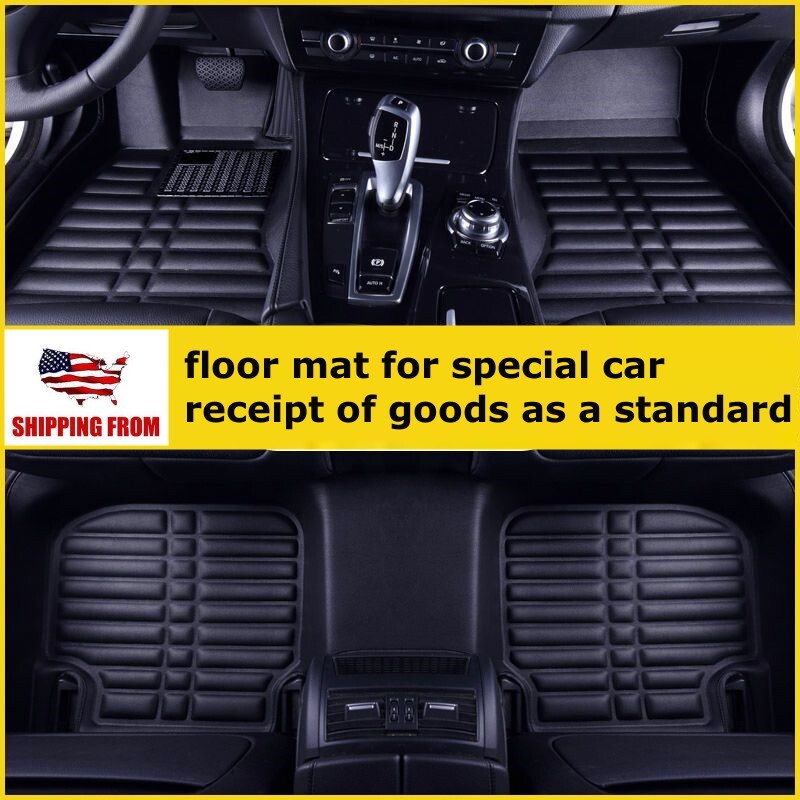 XPE Floor Liner Mats High-cover Non-slip Safety for Toyota Camry 2007-2017