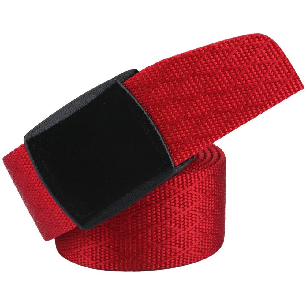 moonsix Nylon Web Belts for Men,Utility Military Tactical Duty Belt with Plas...