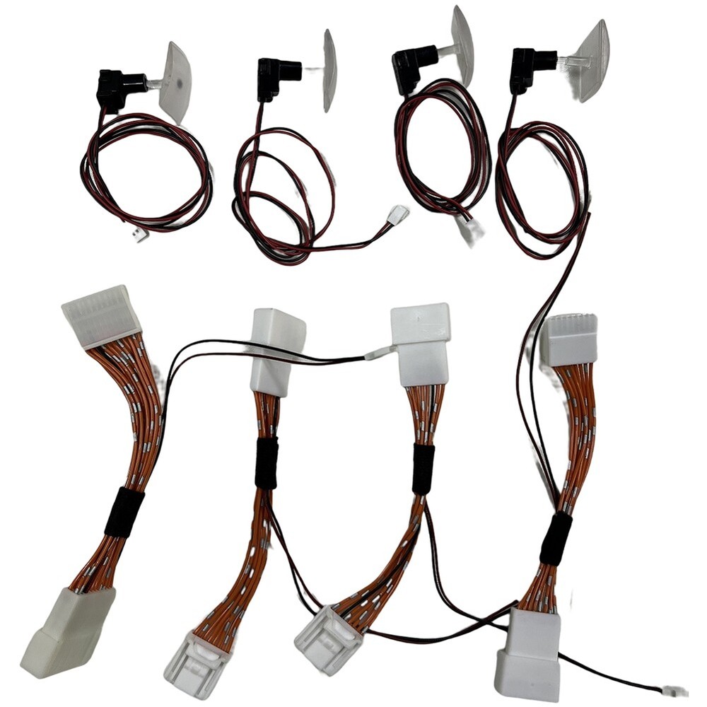 4Pcs Car Interior Door Storage LED Light for 2018-2022 J6F9