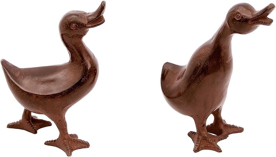 Achla Designs Bronze Duckling Garden Statues - Pair of Adorable Ducklings