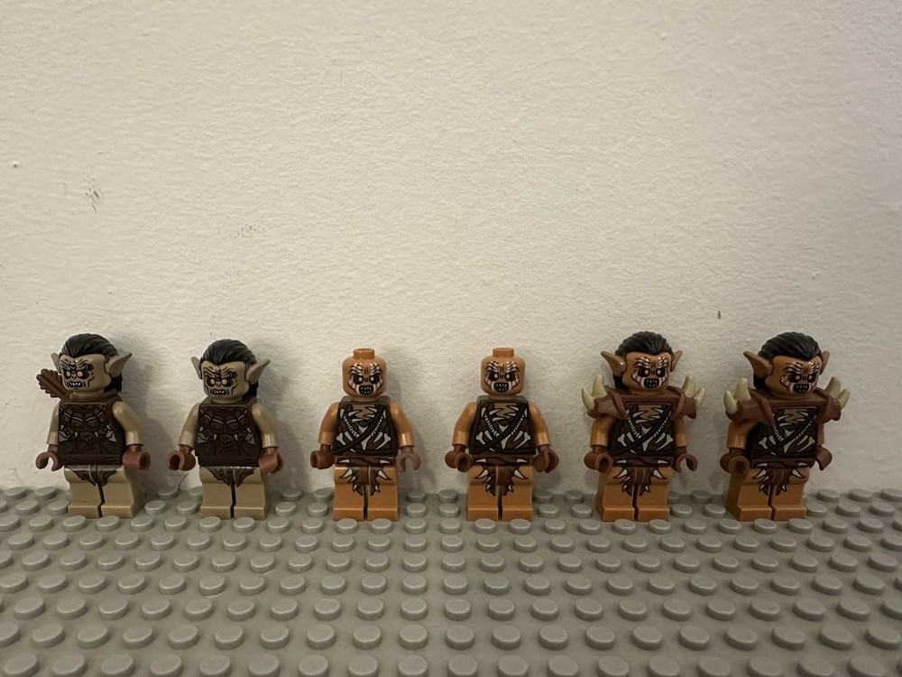 LEGO The Hobbit / The Lord of the Rings Minifigure - 6 Orcs