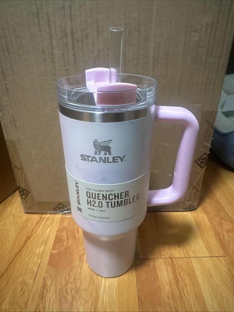 Stanley 40oz H2.0 FlowState Tumbler in Watercolor Tulle Stainless Steel  