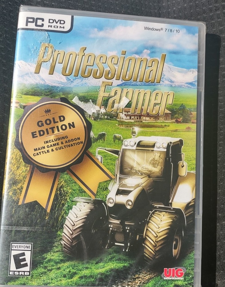 Professional Farmer 2019 Gold Edition PC DVD Rom. NEW SEALED
