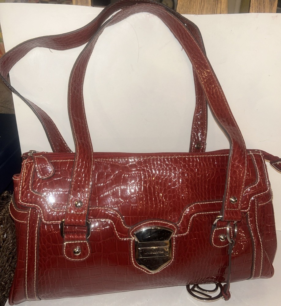 Red Liz Claiborne Hand Bag / Purse