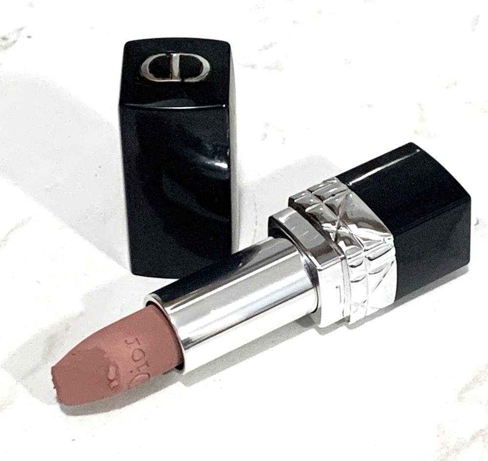 Rouge Dior 220 Beige Couture Velvet Long-Wear Lipstick Damaged