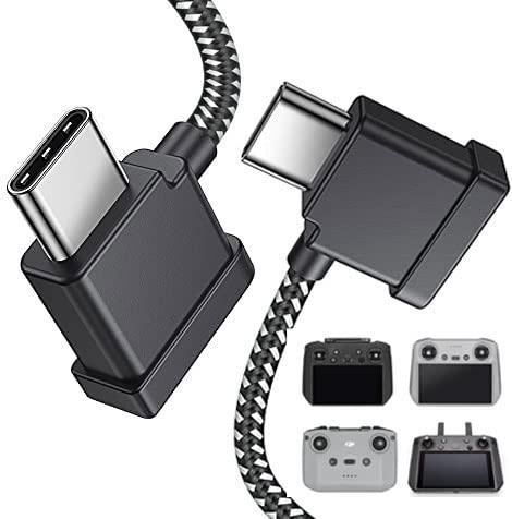 DJI USB C to USB C 1FT 90 Degree OTG Cable for Remote Controller